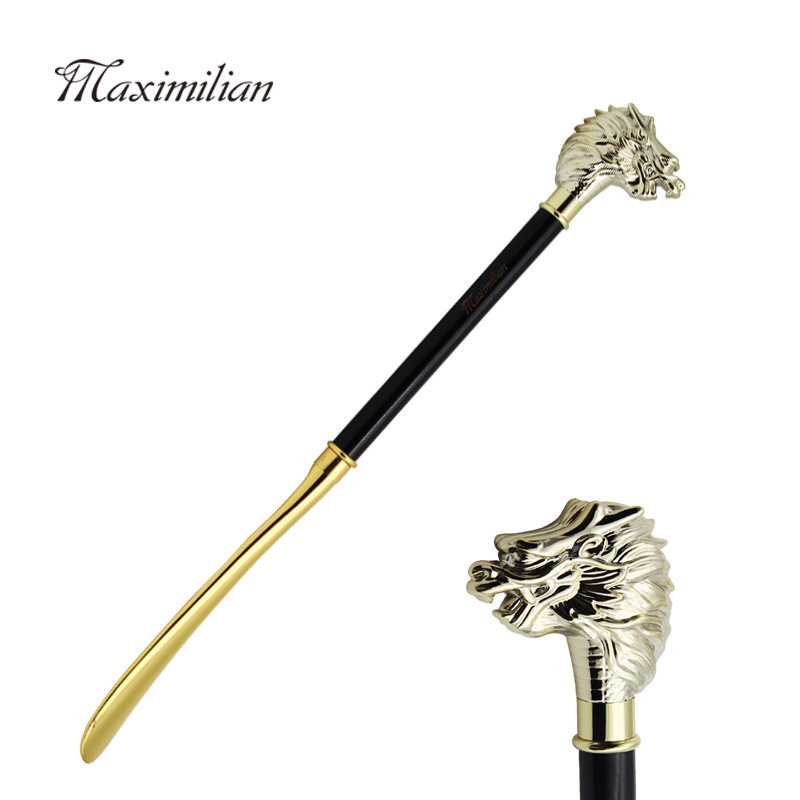 Shoe Horn Xb140 – Maximilian, finisaj electroplatinat metalic, stil modern de înaltă calitate