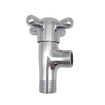 Zidni trokutasti ventil za zatvaranje (Model 008, cinkov spoj s elektroplatom, 0,8 MPa, kuhinja)