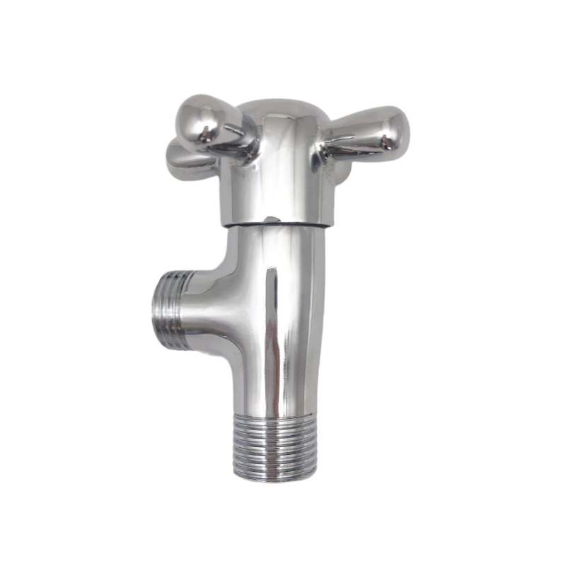 Zidni trokutasti ventil za zatvaranje (Model 008, cinkov spoj s elektroplatom, 0,8 MPa, kuhinja)