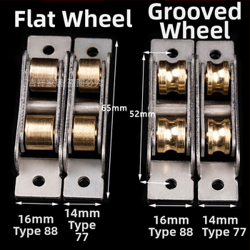 Rulment pentru ferestre – rolă inferioară din oțel inox, tip rolă, pentru ferestre PVC