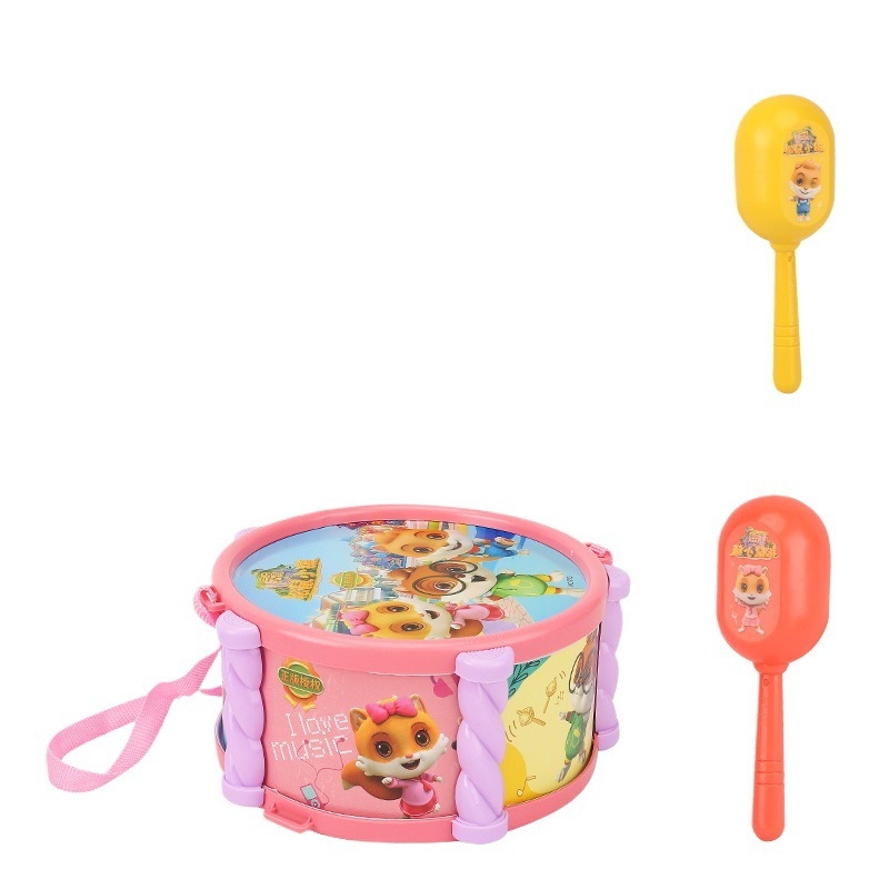 Детски комплект ударни инструменти – пластмасов, за деца 4–6 г., 3C сертифициран код: 2017152203017557