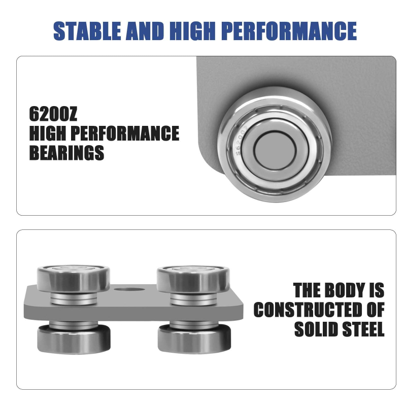Rola C40 pentru uși glisante pe șine de oțel