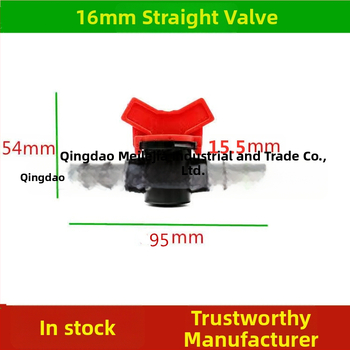 Valvă cu patru căi, design drept, tip deflector, model 16, din plastic
