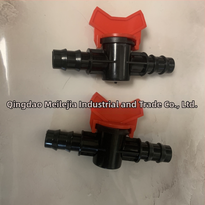 Valvă cu patru căi, design drept, tip deflector, model 16, din plastic