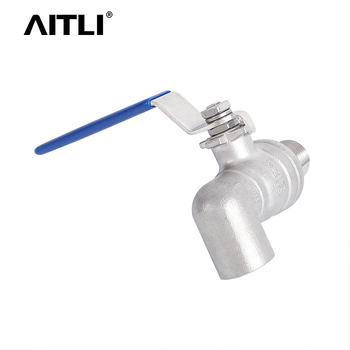 Supapă cu bilă din oțel inoxidabil 304 din două părți, cu filet intern și extern, dimensiuni 1/2 inch și 3/4 inch