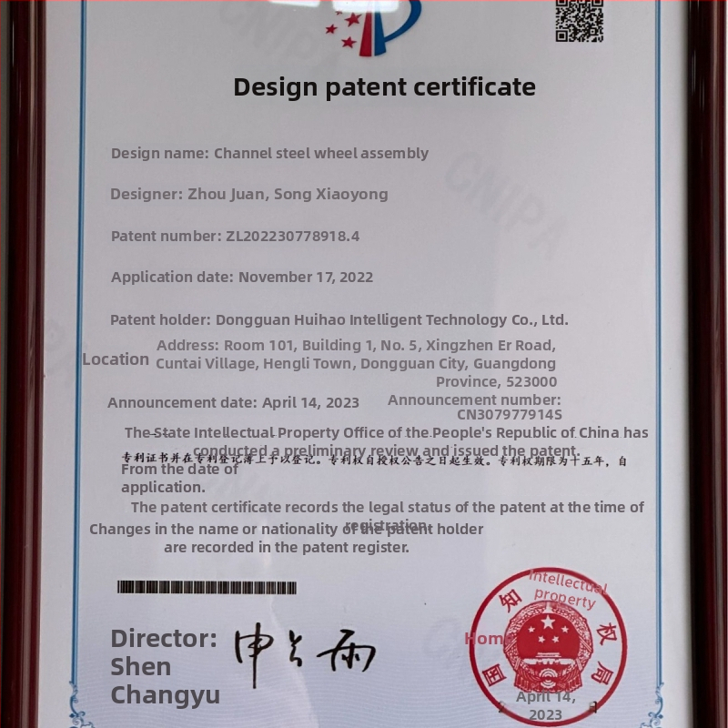 Rulment din oțel inoxidabil în formă U pentru uși glisante și șine pentru perdele, ansamblu șină de susținere pentru ferestre din aliaj de aluminiu, rezistent la uzură