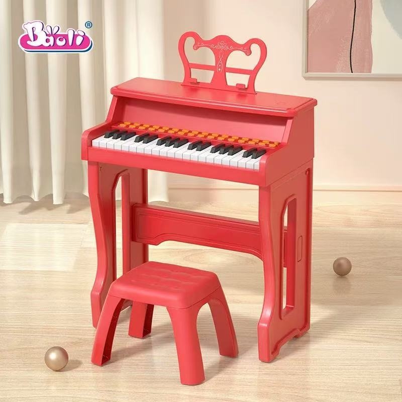 Tastatură electronică pentru copii cu 37 de taste — ABS plastic, potrivită pentru copii 4–6 ani, certificat 3C (2018012202062217)