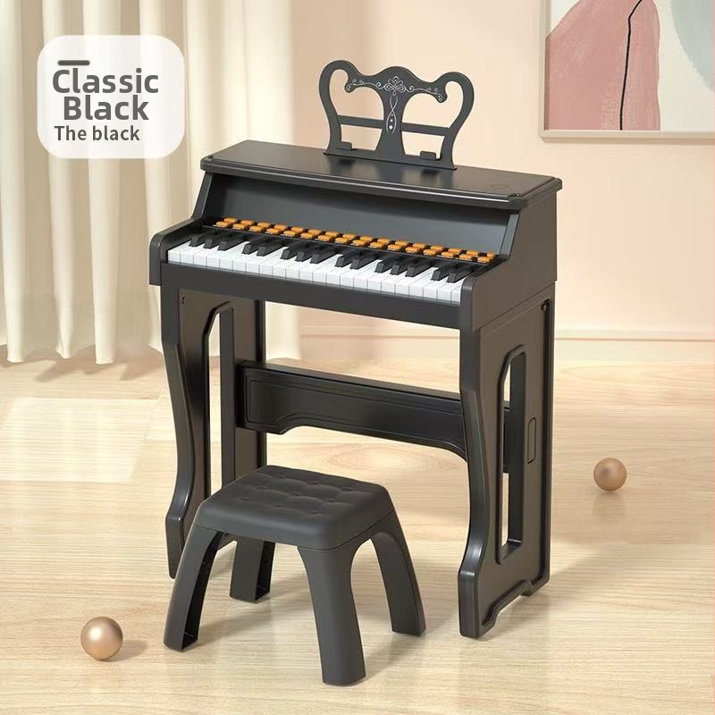 Tastatură electronică pentru copii cu 37 de taste — ABS plastic, potrivită pentru copii 4–6 ani, certificat 3C (2018012202062217)