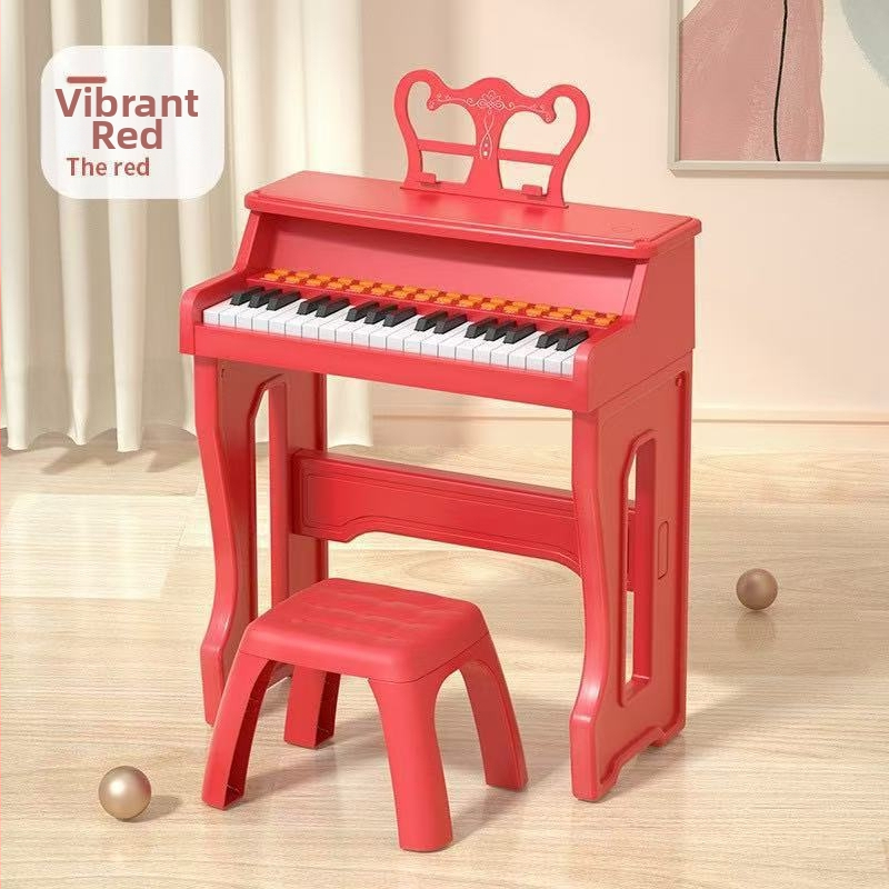 Tastatură electronică pentru copii cu 37 de taste — ABS plastic, potrivită pentru copii 4–6 ani, certificat 3C (2018012202062217)