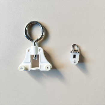 Șină de infuzie ascunsă pentru spital, în formă de U, din aliaj de aluminiu, perdea încastrată în tavan, model 1, Yunce, simplitate modernă