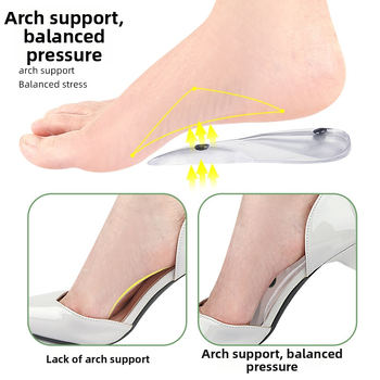Talpă ortopedică pentru arc, sprijin pentru picioare plate, cu design cu șapte puncte de susținere, potrivită pentru adidași, sandale și încălțăminte casual
