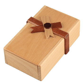 Luban kutija s puzzlom - drvena kutija za pohranu i darove sa mehanizmom otključavanja, prilagodba logotipa OEM