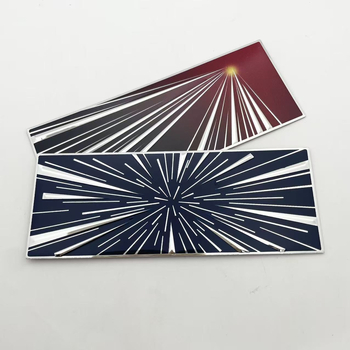 Aluminijska naljepnica za automobil s ljepilom, karikaturni dizajn za Tesla Model 3/Y