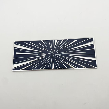 Aluminijska naljepnica za automobil s ljepilom, karikaturni dizajn za Tesla Model 3/Y