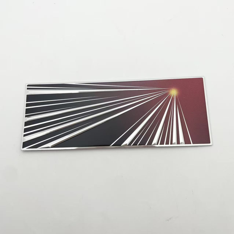 Aluminijska naljepnica za automobil s ljepilom, karikaturni dizajn za Tesla Model 3/Y