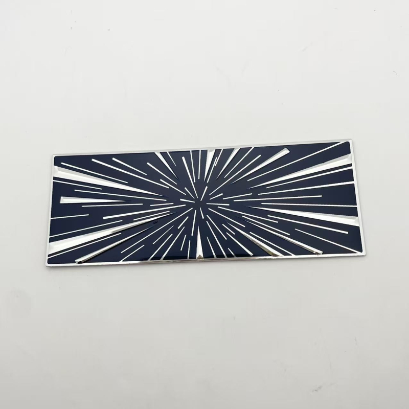 Aluminijska naljepnica za automobil s ljepilom, karikaturni dizajn za Tesla Model 3/Y