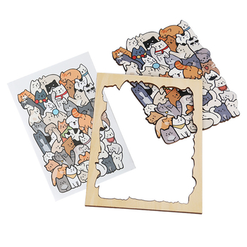 Drveni 3D puzzle sa životinjama za djecu, uzrast 4–6 godina, OEM prilagodba logotipa, licencirana privatna oznaka
