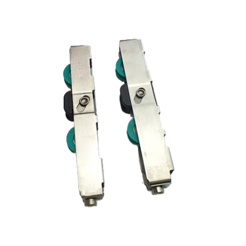 Roată pentru ușă glisantă - Greu, cu 15-17 roți duble, materiale Nylon-Fier-Oțel inoxidabil, pentru ferestre glisante și uși, stil modern minimalist