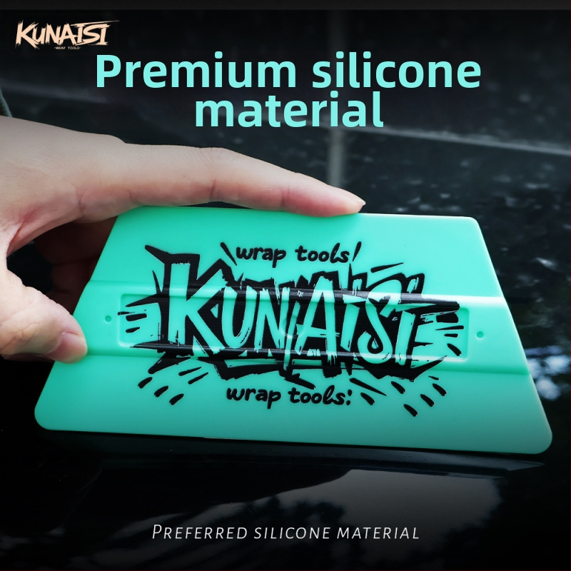 KNS Scraper na film do auta s dvojitou čepeľou a magnetickým uchytením — Materiál: TPEE, Model KNS