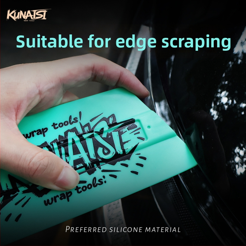 KNS Scraper na film do auta s dvojitou čepeľou a magnetickým uchytením — Materiál: TPEE, Model KNS