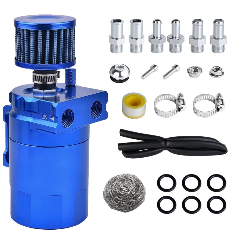 Ulovitelj ulja za automobil, univerzalni model, aluminijska legura, 300 ml, model XH-JT049, RIAYOOE