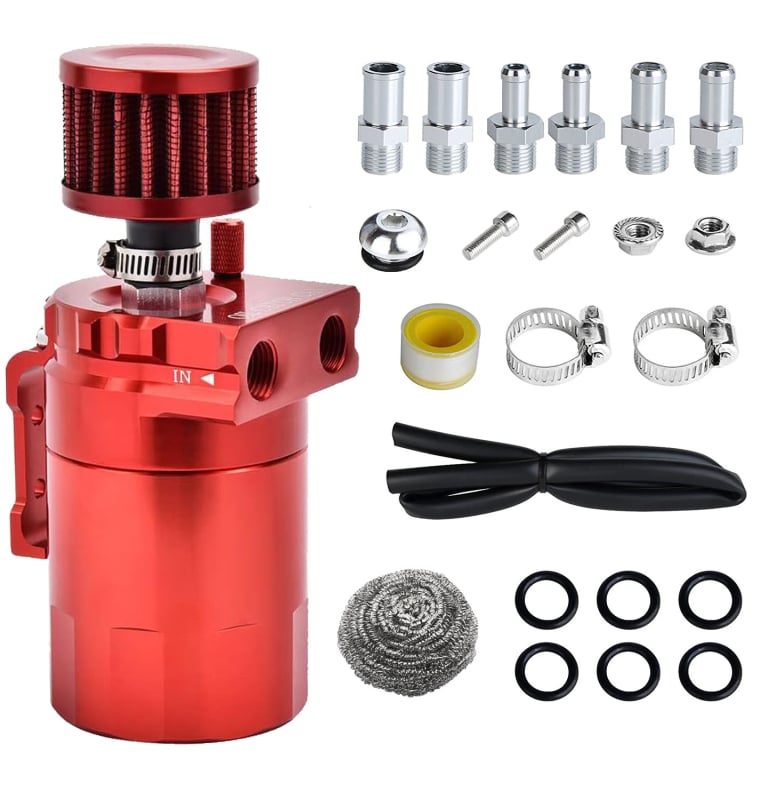 Ulovitelj ulja za automobil, univerzalni model, aluminijska legura, 300 ml, model XH-JT049, RIAYOOE