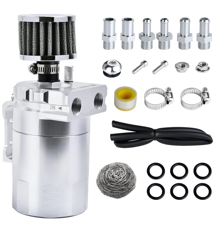 Ulovitelj ulja za automobil, univerzalni model, aluminijska legura, 300 ml, model XH-JT049, RIAYOOE