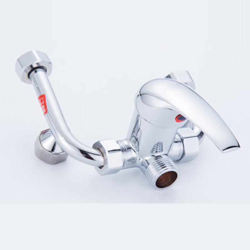 Valvă amestec pentru boiler, din aliaj în formă de U, mixer de duș expus, reglare apă caldă/rece, presiune de lucru 1,0 MPa, 90°C/5°C, debit 230