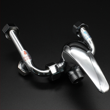 Meďový miešací ventil s U-tvarom pre elektrický ohrievač vody — model 001, prevádzkový tlak 1,6 MPa, horúca voda 100°C, studená voda 0°C