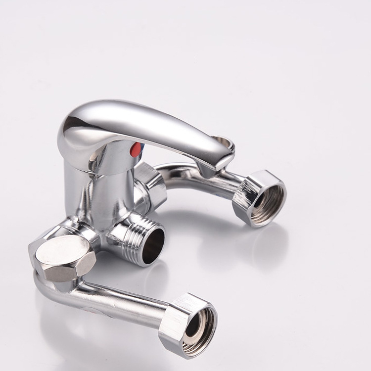 Βαλβίδα ανάμιξης από χαλκό σε σχήμα U για ηλεκτρικό θερμαντήρα νερού — μοντέλο 001, λειτουργική πίεση 1,6 MPa, ζεστό νερό 100°C, κρύο νερό 0°C