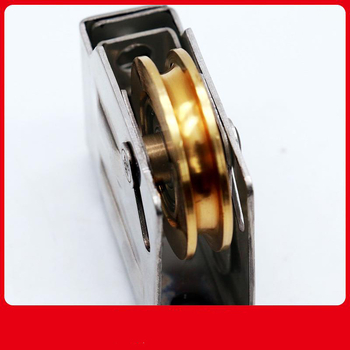 Rulment pentru fereastră din aliaj de aluminiu, pentru fereastra glisantă din sticlă, tip 90, roată din cupru