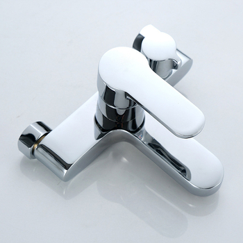 Robinet de amestec pentru baie și duș, aliaj de zinc, disc ceramic pentru valve, construcție triplă, finisaj cromat electrolitic