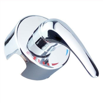 Επιτοίχια βαλβίδα ανάμειξης για ηλεκτρικό θερμοσίφωνα, με μία λαβή και διπλό έλεγχο, σώμα από χαλκό, πίεση λειτουργίας 0,8 MPa, εύρος θερμοκρασίας 1–90°C