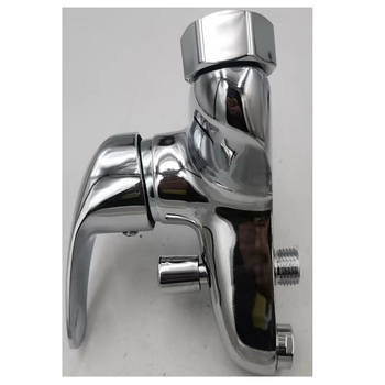 Robinet de duș triplu pentru cadă, amestec rece-cald, montat pe perete, corp din aliaj de zinc, nucleu ceramic