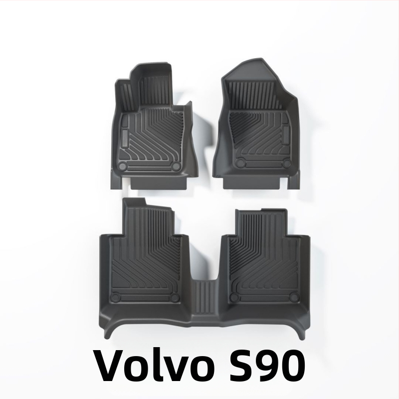 Covorașe de podea Volvo – Material TPE, Brand Jin Haolong, modele compatibile XC60 XC90 XC40 S60 S90 V60 V90 EX30 XC70 EM90, personalizare disponibilă