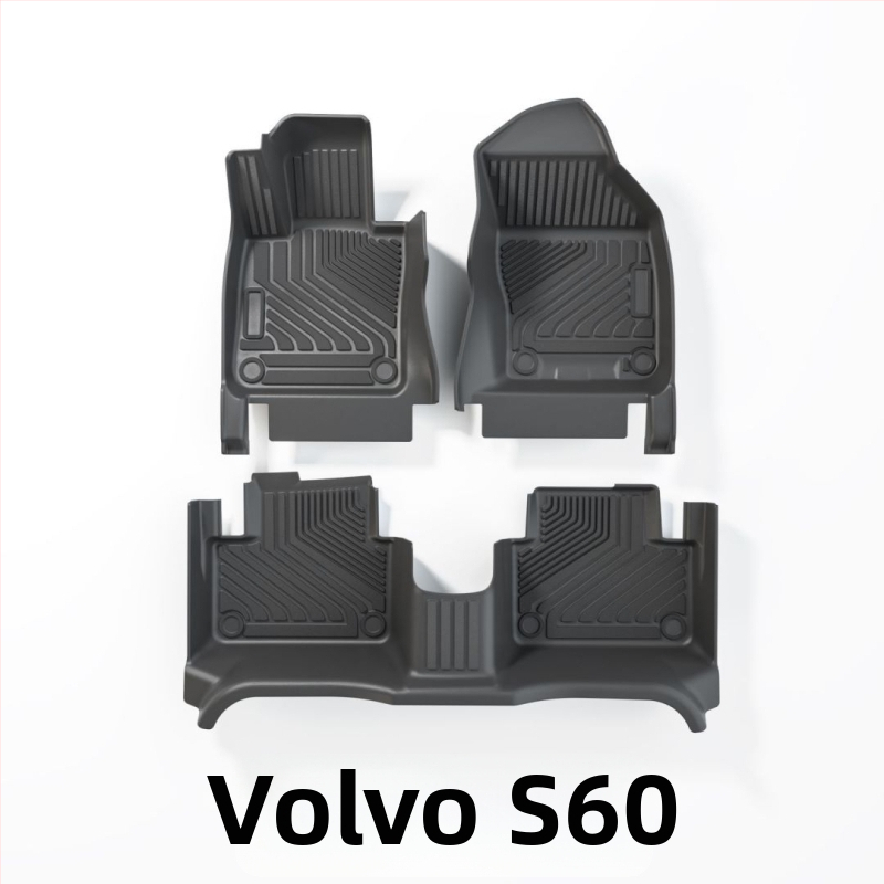 Covorașe de podea Volvo – Material TPE, Brand Jin Haolong, modele compatibile XC60 XC90 XC40 S60 S90 V60 V90 EX30 XC70 EM90, personalizare disponibilă