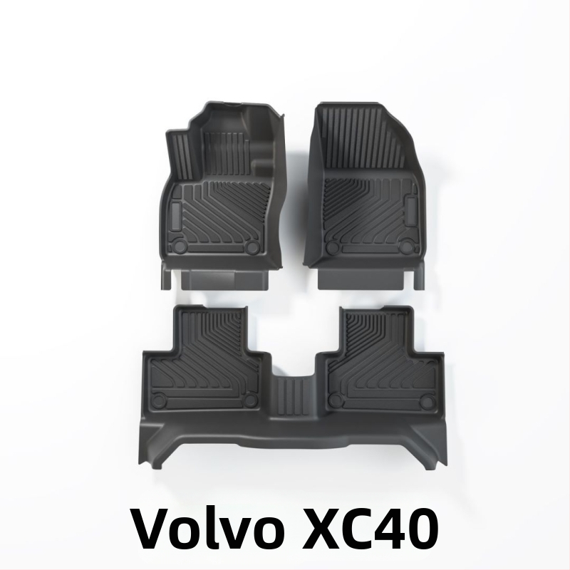 Covorașe de podea Volvo – Material TPE, Brand Jin Haolong, modele compatibile XC60 XC90 XC40 S60 S90 V60 V90 EX30 XC70 EM90, personalizare disponibilă