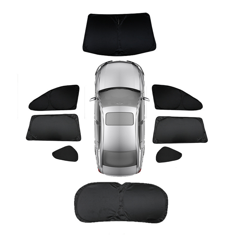 Κουρτίνα ηλιοπροστασίας αυτοκινήτου για R7 – πλήρης κάλυψη, ιδιωτικότητα και θερμομόνωση, εγκατάσταση με snap-in, κατάλληλη για εμπρόσθια, πίσω και οροφής παράθυρα.