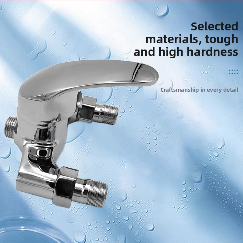 Set dus cu robinet de amestec montat pe suprafață și încălzitor de apă, model S-1008, Bao shunfa