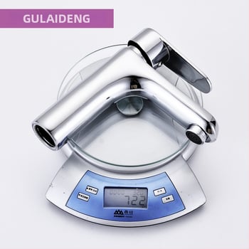 Robinet monocomandă pentru chiuvetă, montaj sub blat, corp din cupru, cartuș ceramic, 0–80°C, 1.0 MPa, 32 mm intrare/ieșire