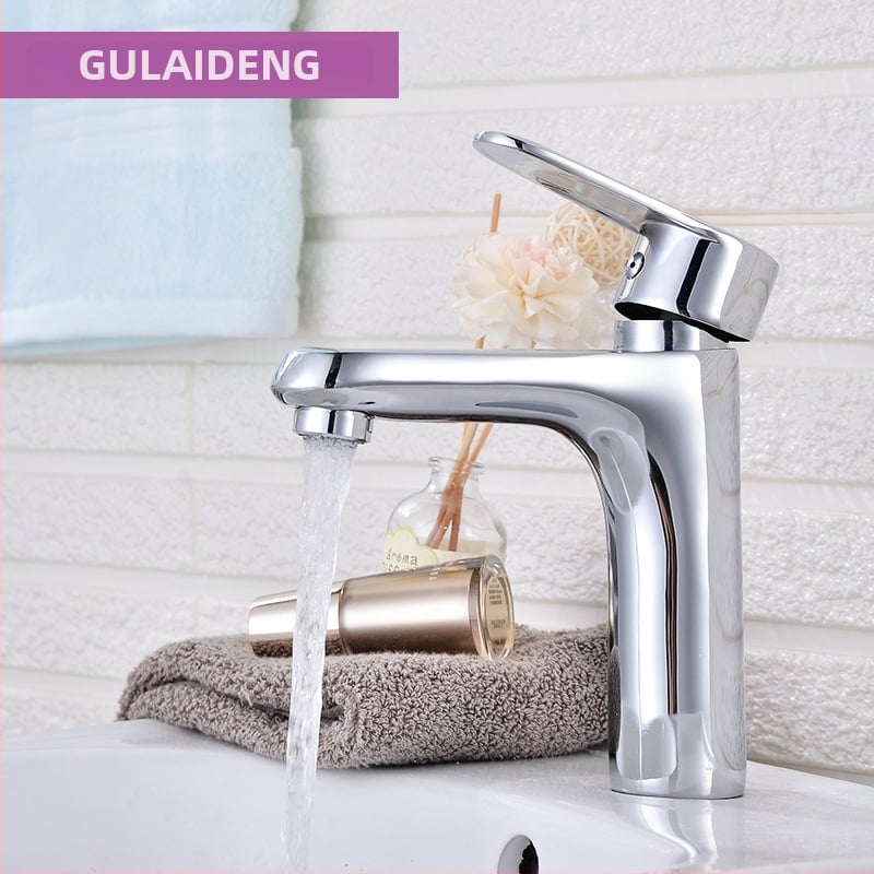 Robinet monocomandă pentru chiuvetă, montaj sub blat, corp din cupru, cartuș ceramic, 0–80°C, 1.0 MPa, 32 mm intrare/ieșire