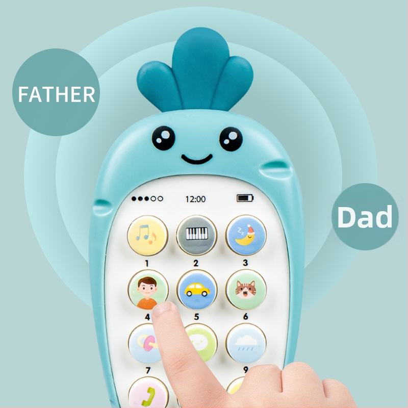 Jucărie educațională de povești pentru copii 4–6 ani — plastic, muzică și voce, alimentare cu baterii standard