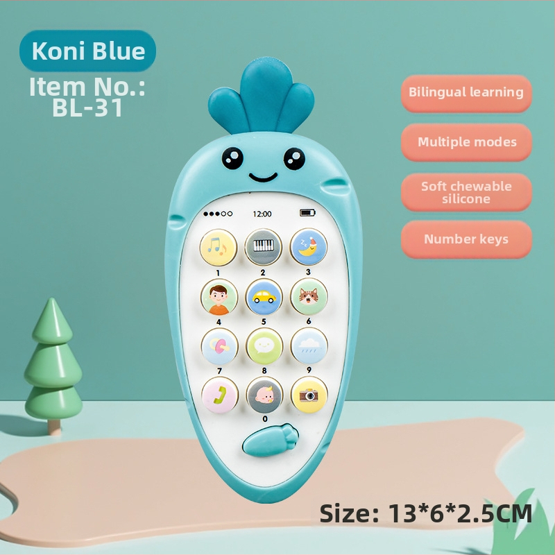 Jucărie educațională de povești pentru copii 4–6 ani — plastic, muzică și voce, alimentare cu baterii standard