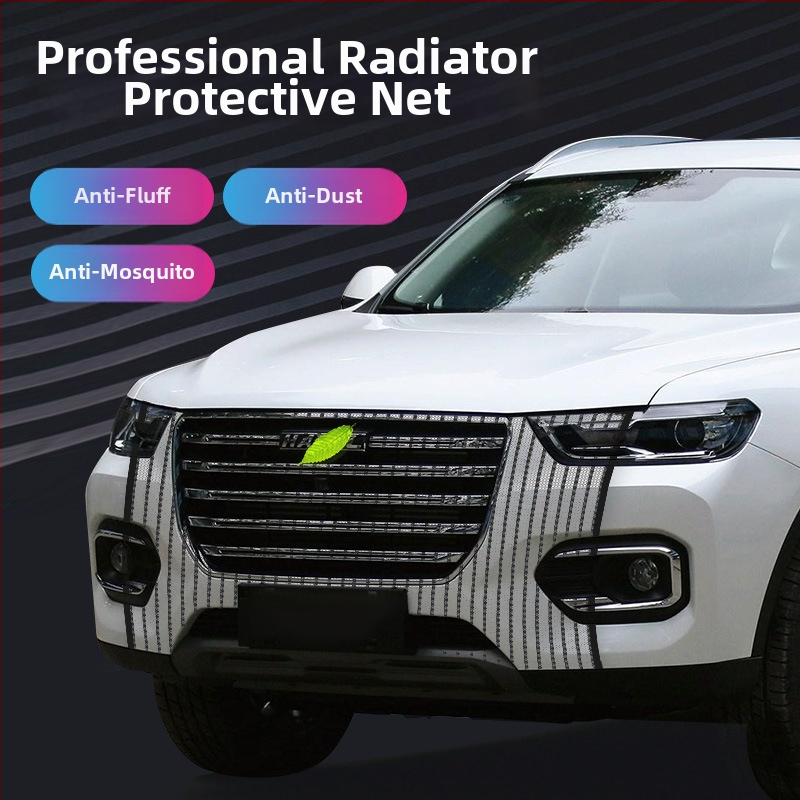 Automobilová ochranná sieť proti hmyzu a prachu; materiál: sieťka; otvor: 0.05; priemer drôtu: 0.01; značka Xiao mo; životnosť: 2–3 roky
