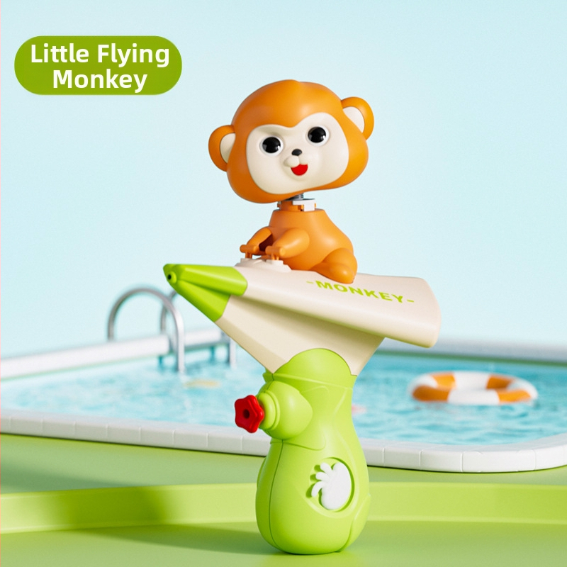 Pistol de apă cu design de desene animate (Plastic; Jet de apă; Pentru copii 4–6 ani; Jucărie de plajă)