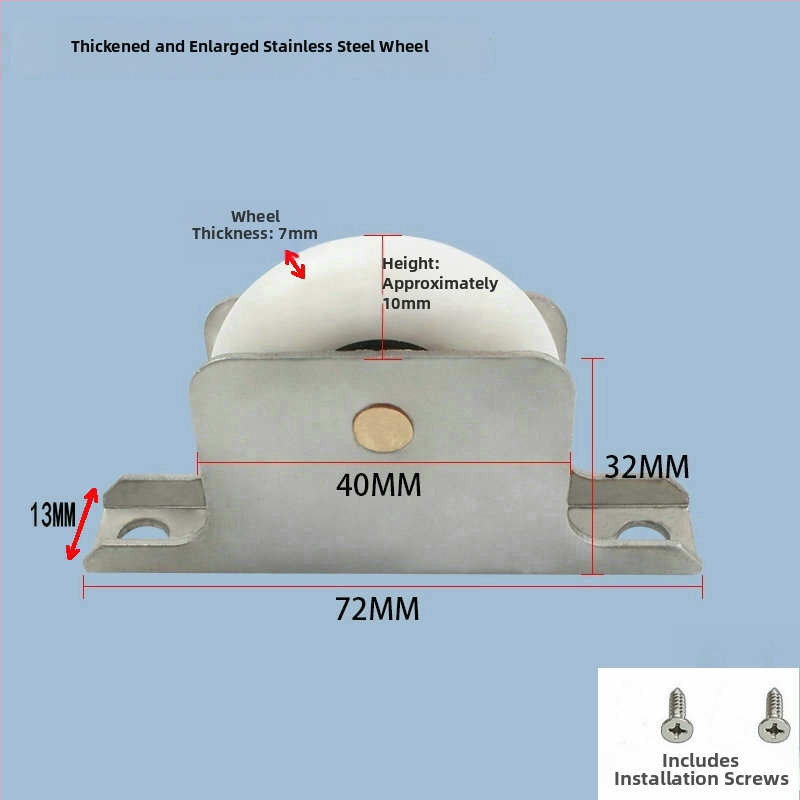 Dulap de baie cu cadru, sub chiuvetă, ușă din lemn și șină glisantă • material: oțel inoxidabil • capacitate maximă de încărcare: 50 • model Lower Frame Single Wheel • marcă Vet Privilege