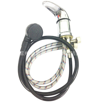 Samponos ágyhoz tartozó keverőcsap – kerámiás szelepmag, test cinkötvözet, bemeneti/kimeneti Ø50 mm, működési hőmérséklet 120°C, névleges nyomás 6 bar