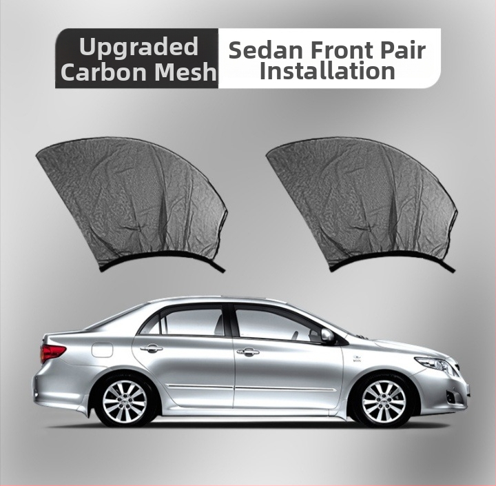 Plasă auto pentru protecția împotriva insectelor, din plasă – model Mosquito Net, brand Yuchao, utilizare vară