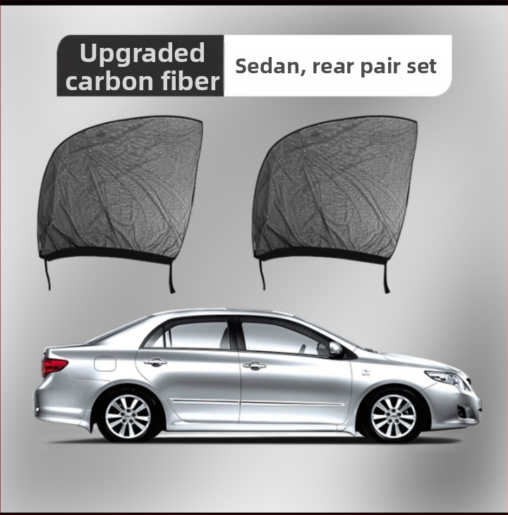 Plasă auto pentru protecția împotriva insectelor, din plasă – model Mosquito Net, brand Yuchao, utilizare vară