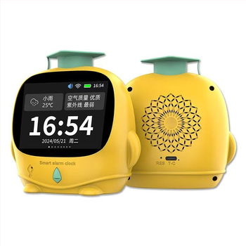 Dr. Pen Q1 Ceas inteligent deșteptare cu povestiri pentru somn, asistent vocal AI, Bluetooth, ecran LCD, reîncărcabil